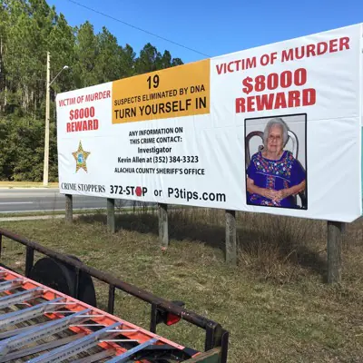 Large format printed banner produced by Cardinal Signs (example 10)
