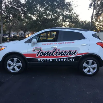 Vehicle wrap and fleet graphics installed by Cardinal Signs in Gainesville, Florida (example 4)